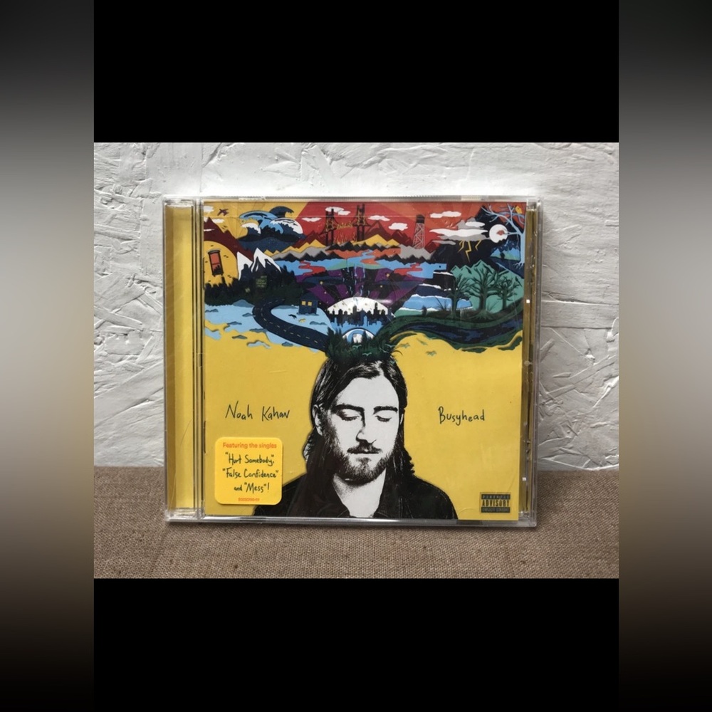 New (2 thin cracks on case) Busyhead by Noah Kahan (CD, 2019) Out of Print
